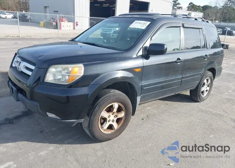 2007 Honda Pilot Ex-L z USA, uszkodzony, nr VIN 5FNYF28717B003497